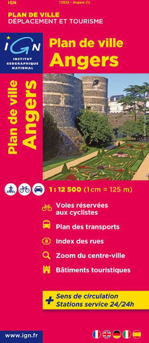 IGN France Angers - Plan de Ville