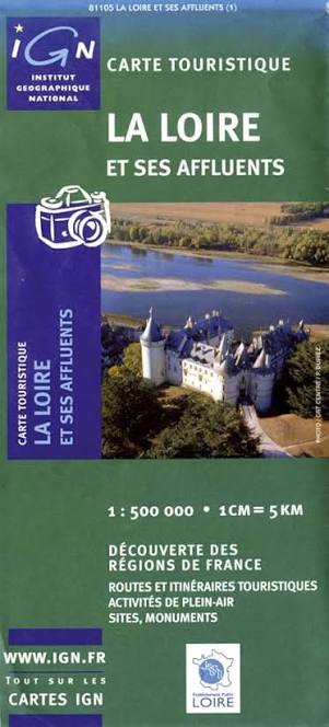 IGN France La Loire - Carte Touristique