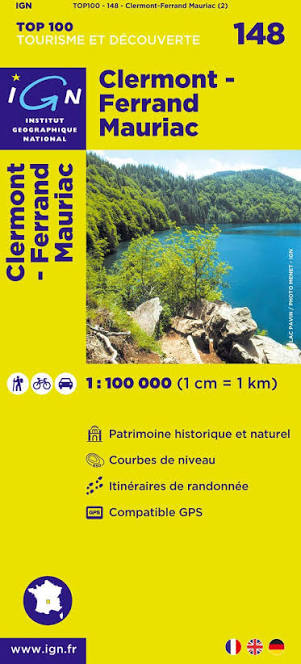IGN France Clermont - Ferrand Mauriac 148