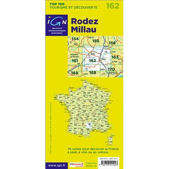 IGN France Rodez Millau 162