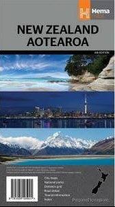 HEMA New Zealand Aotearoa Map