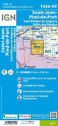 IGN France Saint-Jean-Pied-de-Port 1346 OT