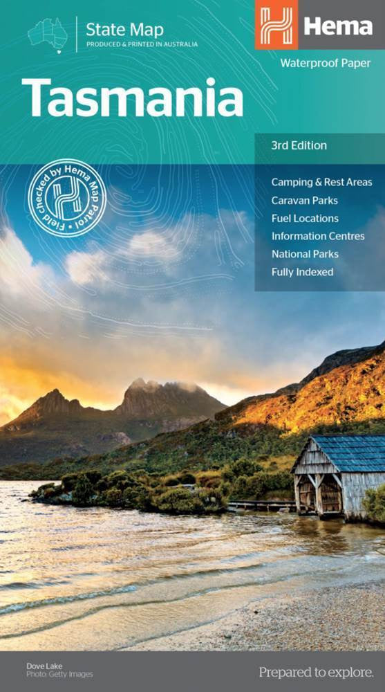 HEMA Tasmania State Map