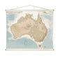 Australia Canvas Map - Studio Milligram