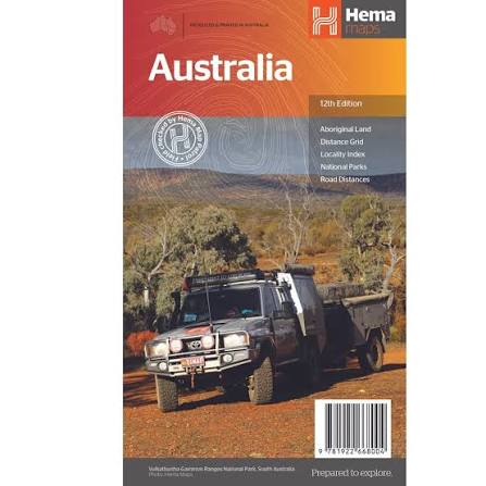 HEMA Australia Large Map