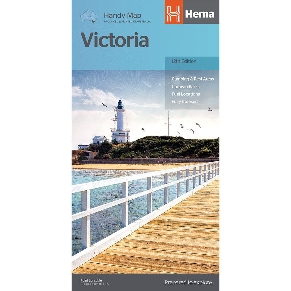 HEMA Victoria Handy Map