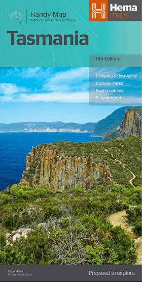 HEMA Tasmania Handy Map