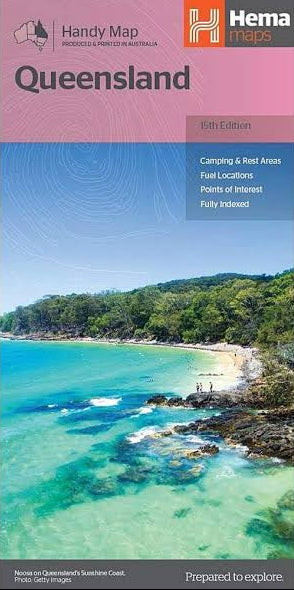 HEMA Queensland Handy Map