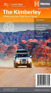 HEMA The Kimberley Map (Featuring Gibb River Road)