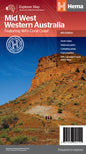 HEMA Mid West Western Australia Map