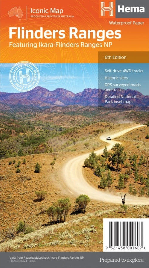 HEMA Flinders Ranges Map