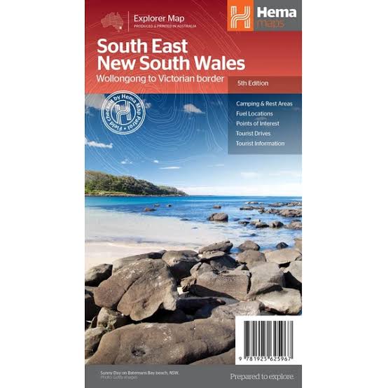 HEMA South East New South Wales Map