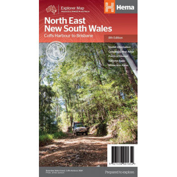 HEMA North East New South Wales Map