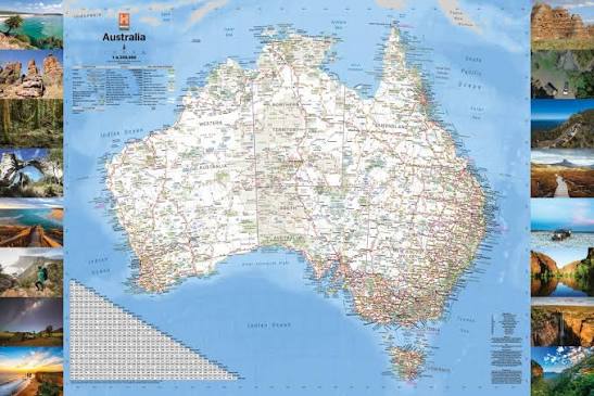 HEMA Australia Map Jigsaw