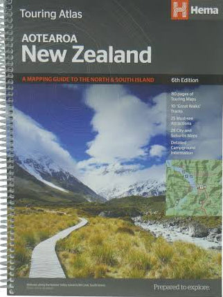 HEMA New Zealand Touring Atlas