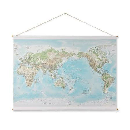 World Canvas Map - Large - Studio Milligram