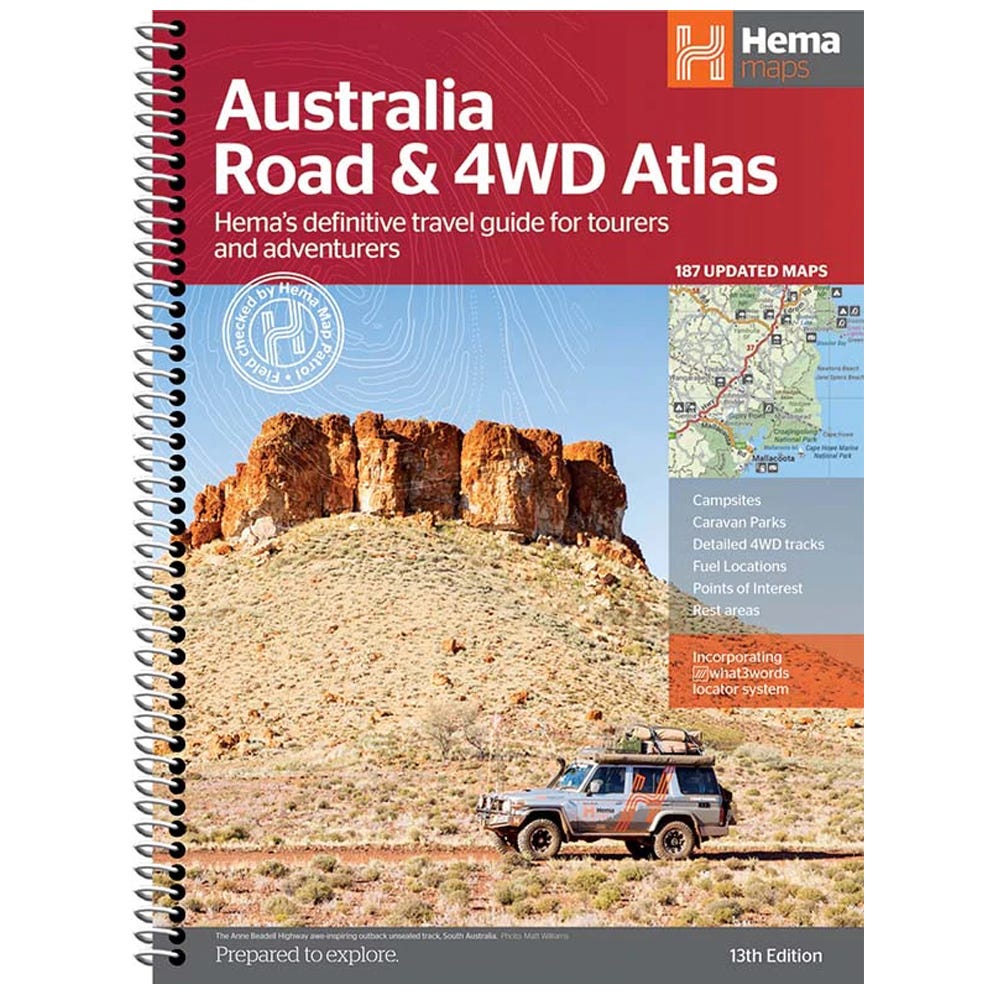 HEMA Australia Road & 4WD Atlas