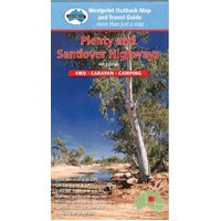 HEMA The Plenty and Sandover Highways Map