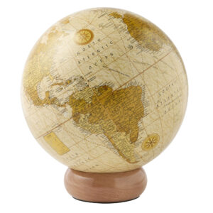 Explorer’s Sphere Globe Ivory