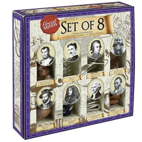 Great Minds Set of 8