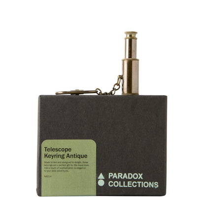 Brass Telescope Keyring