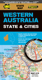 Western Australia State & Cities Map 619 9th ed waterproof